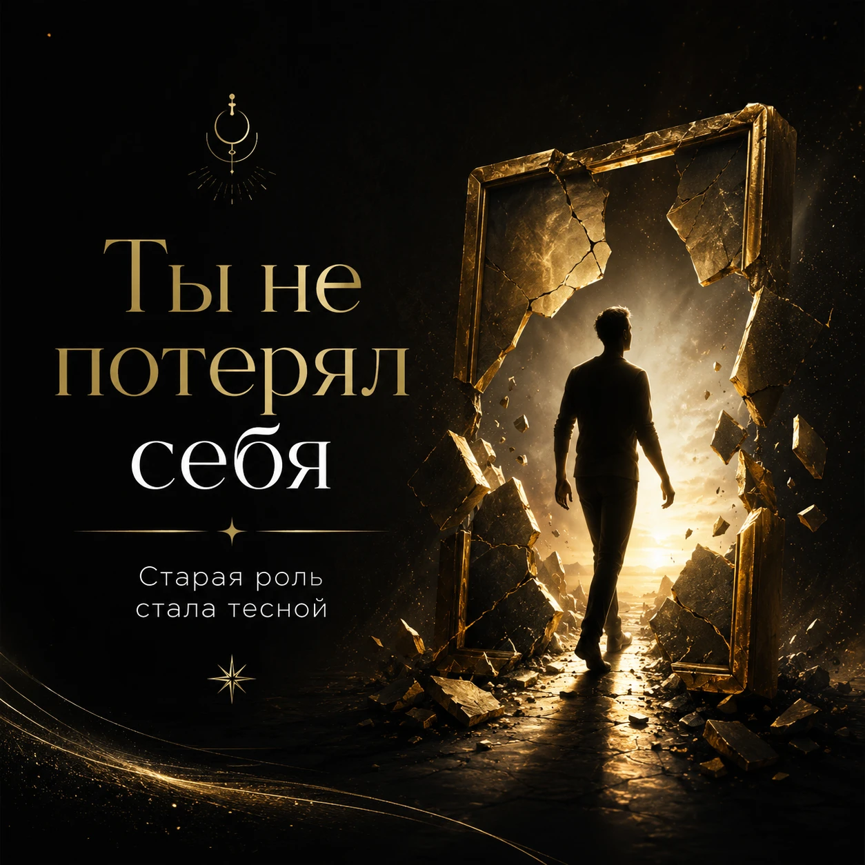 Ты не потерял себя. Ты слишком долго играл роль, которая стала тебе тесной Иногда человек говорит: «Я не - изображение