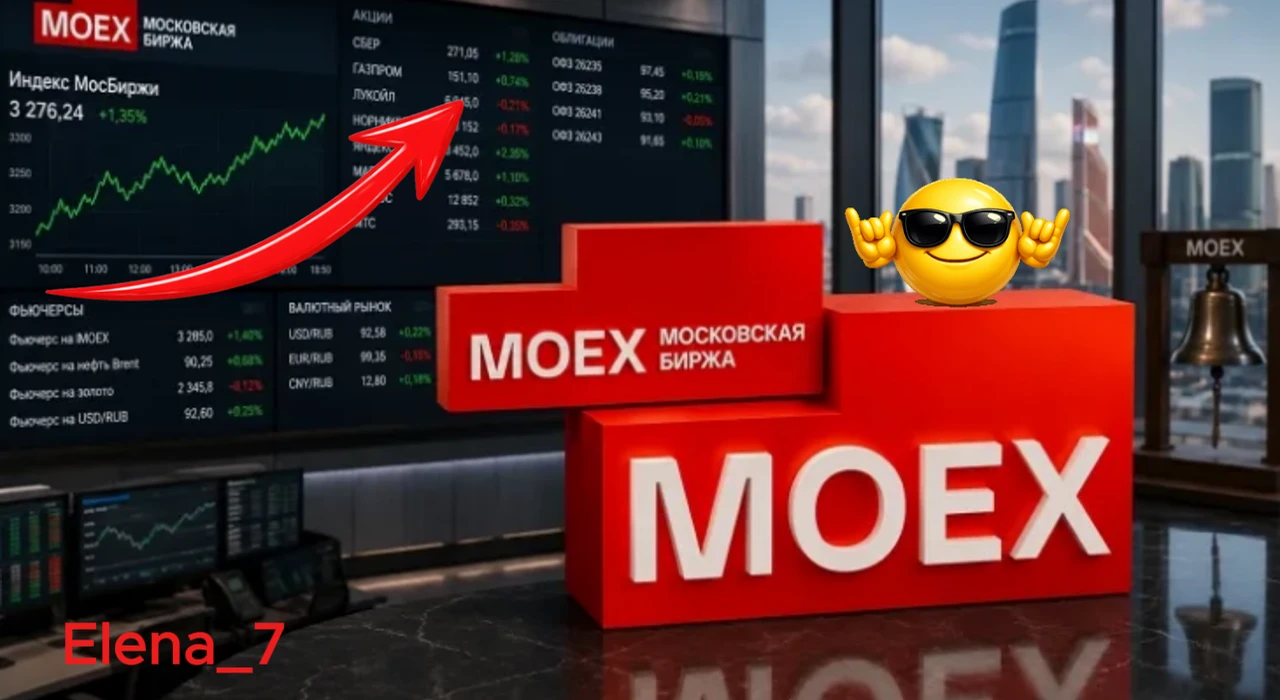 🚀 21 июля 2026 года, буквально в тот момент, когда я уже выложила информацию о падении индекса Мосбиржи ниже - изображение