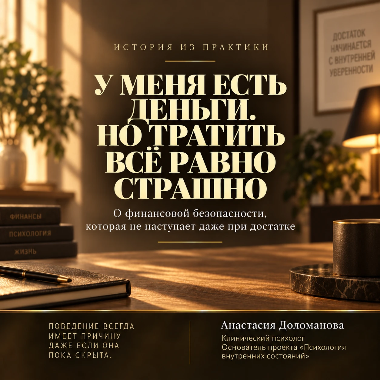 История из практики. На первой встрече она сказала: — У меня вообще нелогичная проблема. Я нормально - изображение