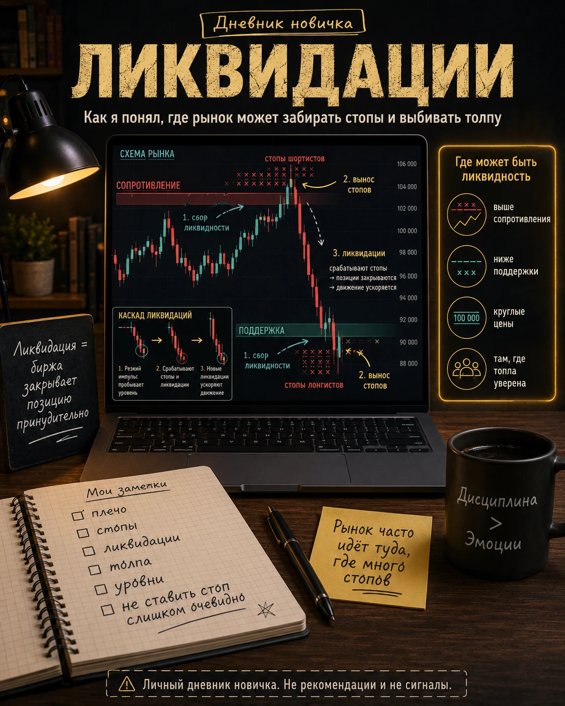 Продолжаю вести свой дневник пути в криптотрейдинг. После Funding Rate, объёмов и Open Interest я начал - изображение
