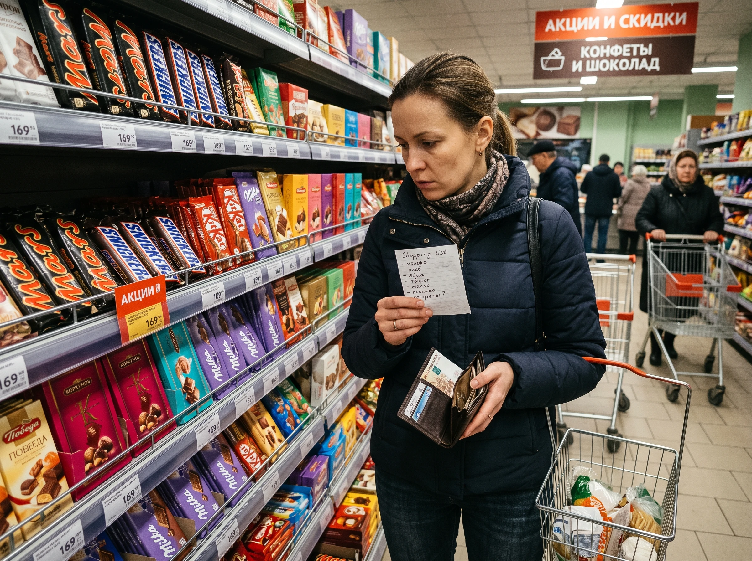 😱 По данным исследований, 78 % россиян снизили расходы на продукты, а 53 % и вовсе отказались от части - изображение
