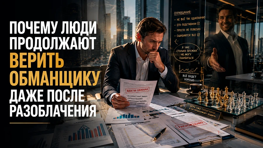 Самое удивительное в работе мошенников заключается не в том, что они умеют обманывать. Самое удивительное — - изображение