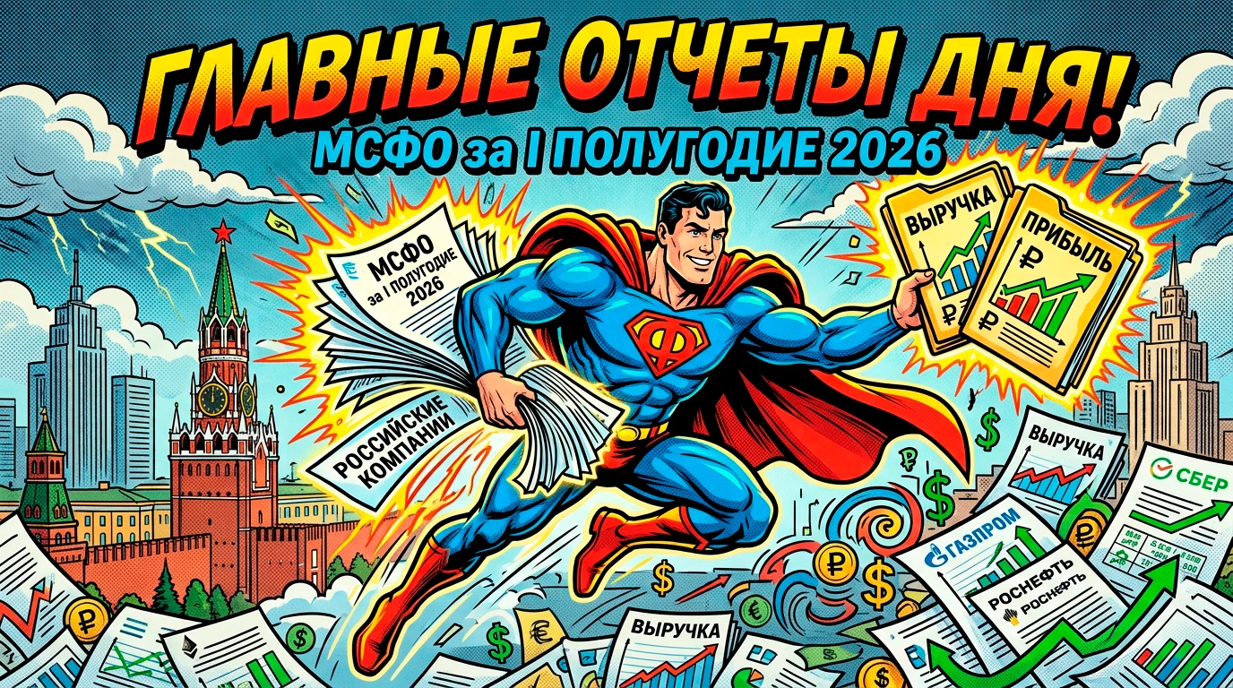 Российский рынок продолжает переваривать корпоративные отчеты за первое полугодие 2026 года. Разобрал свежие - изображение