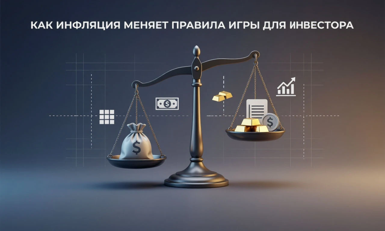 Инфляция не просто строчка в новостях. Это реальный налог на ваши сбережения. Если деньги просто лежат на счёте - изображение