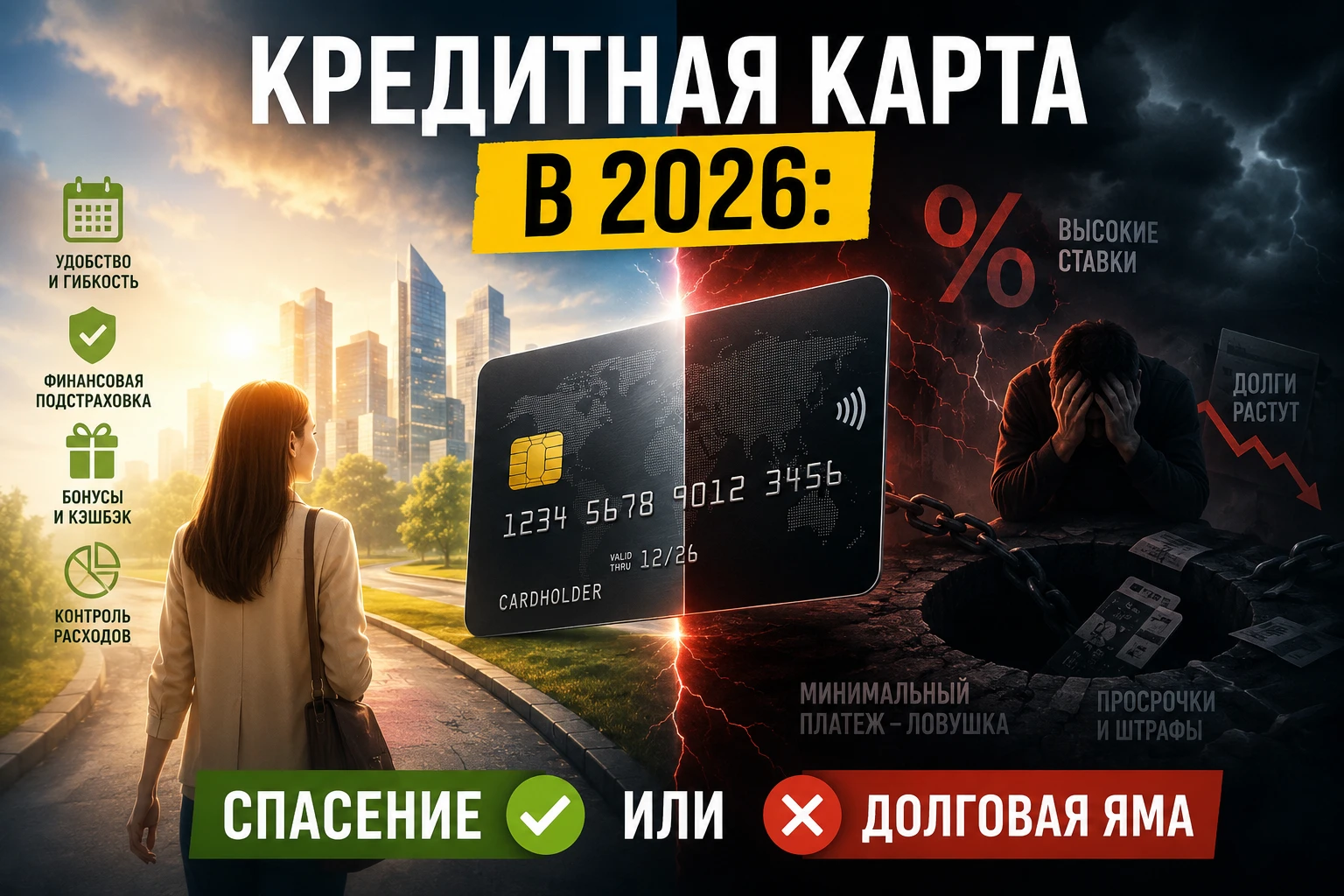 Считать, что кредитная карта — это просто легкий способ перехватить денег до зарплаты, в 2026 году стало слишком - изображение