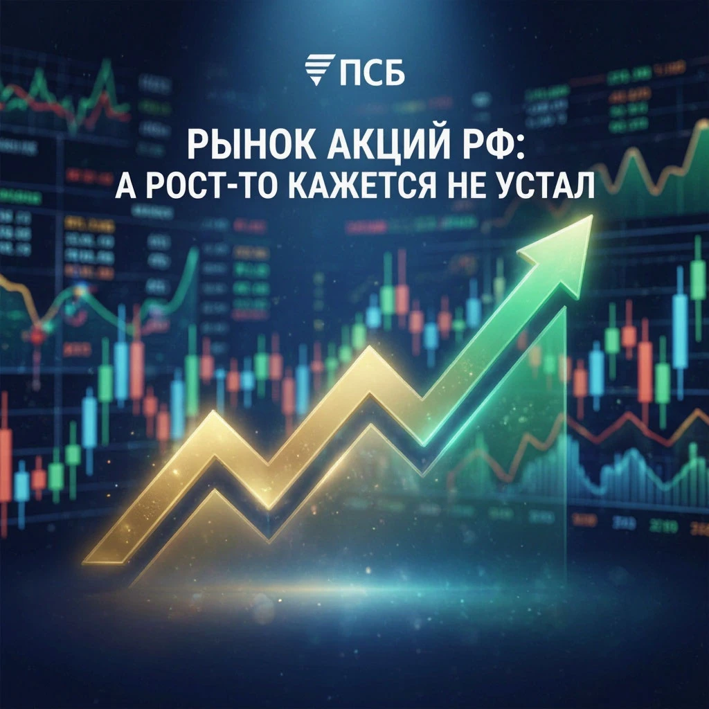 #базарразбор Ты открываешь приложение брокера в среду утром, а там — график снова смотрит вверх. Не дергается - изображение