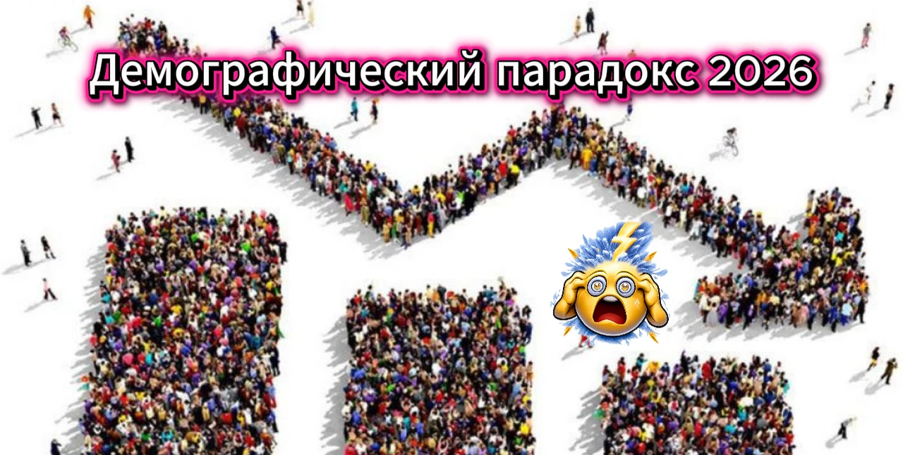 📉⚖️ Когда пресс-секретарь президента называет демографию «одной из самых острых и сложных проблем» — это - изображение