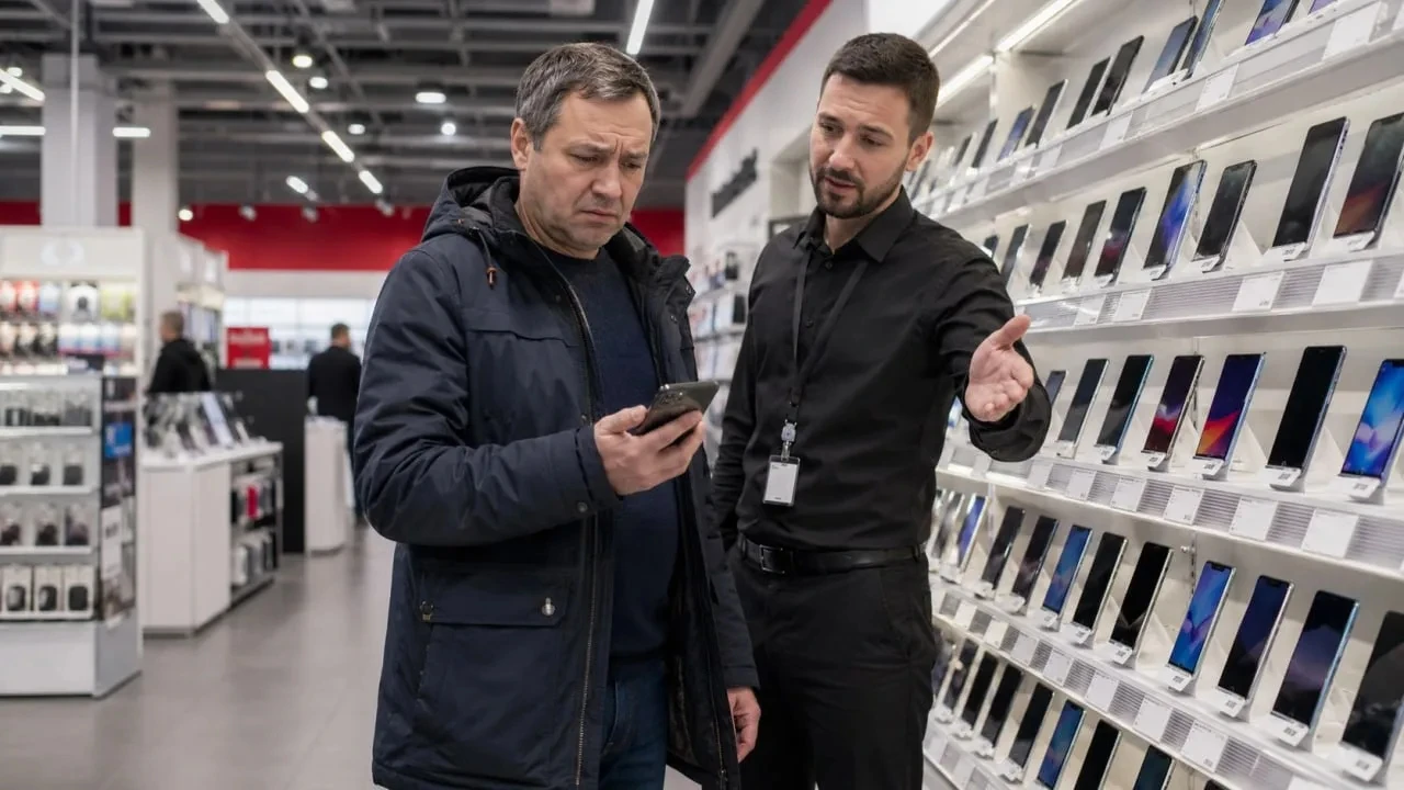 Покупка смартфона часто начинается не с вопроса «что мне нужно?», а с рекламы, советов продавца или красивого - изображение