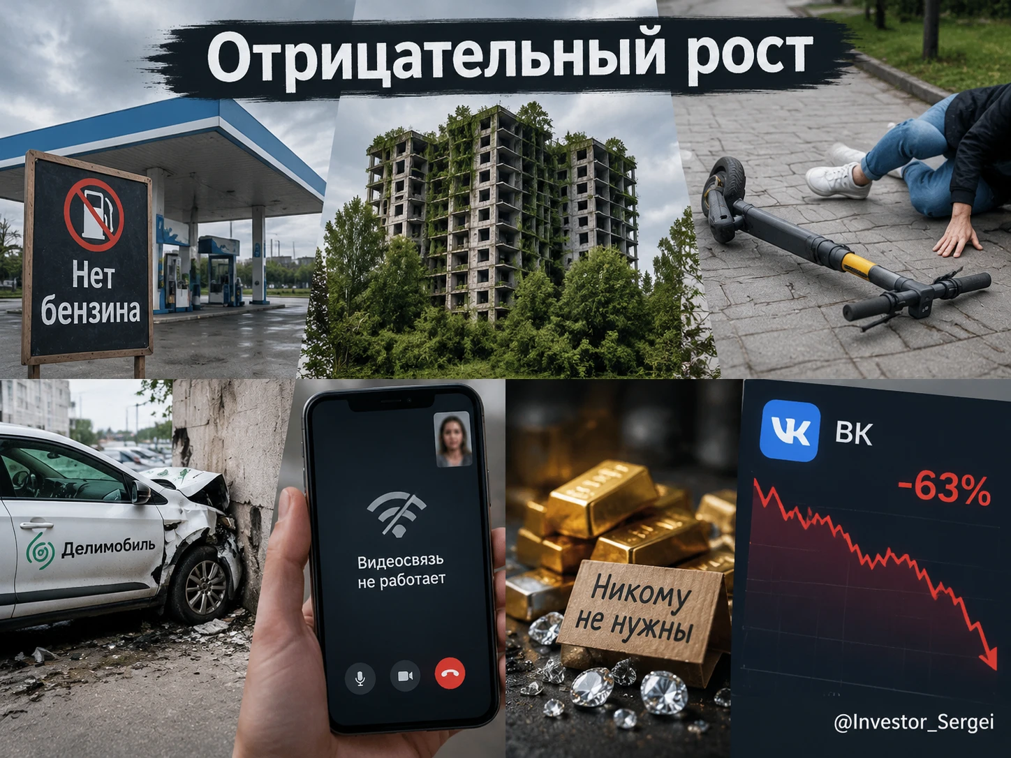 Российский фондовый рынок в этом году падает и бьется, как пьяница об асфальт. MOEX превратился в Помоекс. Но - изображение