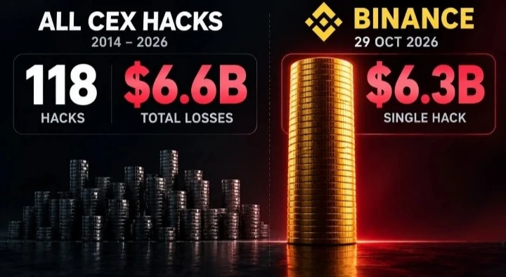 Один взлом Binance почти сравнялся по масштабам со всеми взломами централизованных криптобирж за последние 12 - изображение