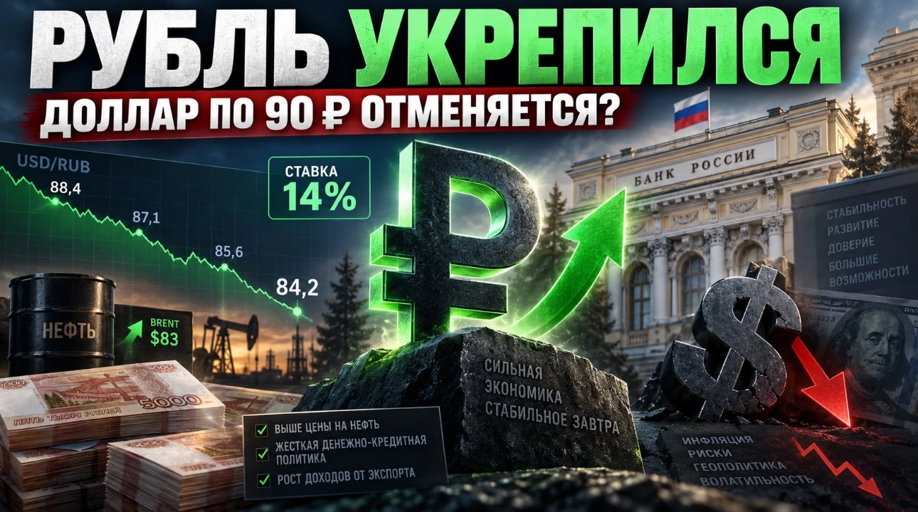 Ещё в начале сентября доллар поднимался выше 88 ₽. Сейчас официальный курс — около 84,3 ₽. При этом 11 сентября - изображение