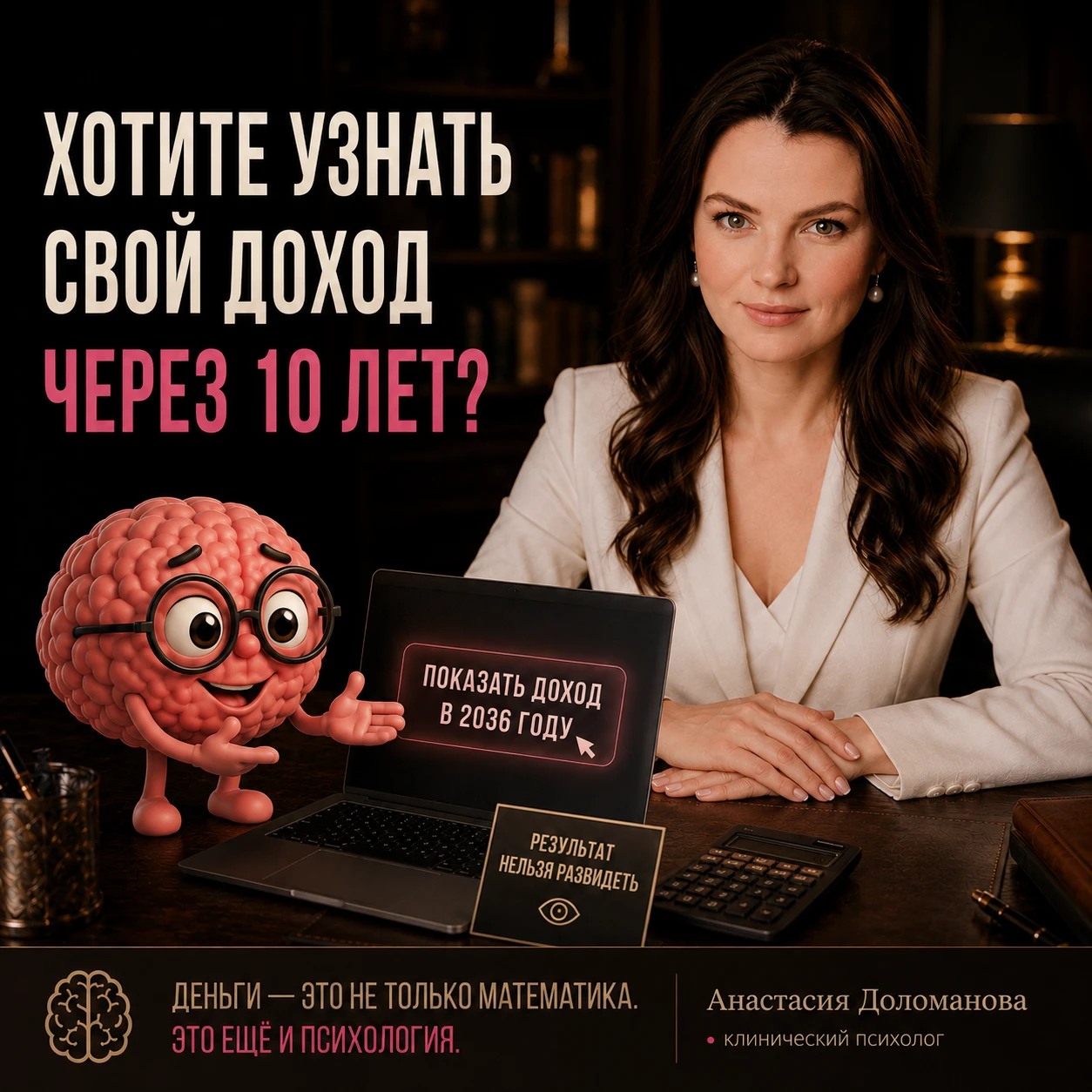 На экране появится одна цифра. Например: 1 200 000 ₽ в месяц. И это гарантированное будущее. Не прогноз. Не - изображение