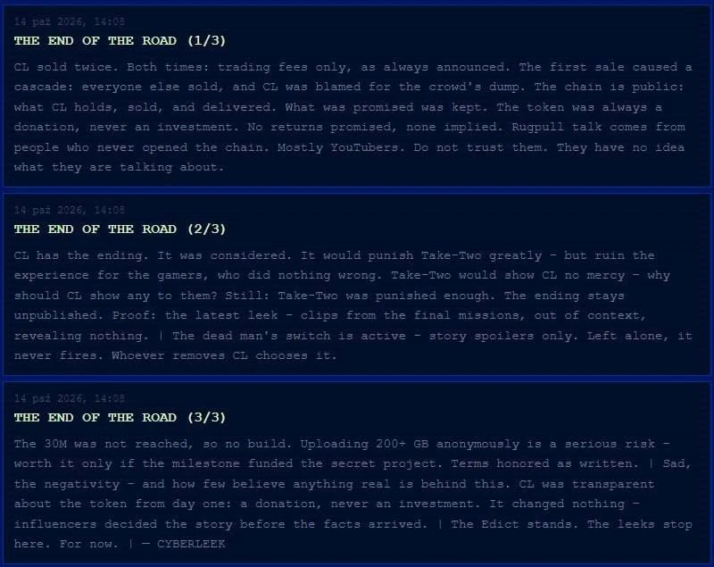 Хакер Cyberleek передумал сливать GTA VI после критики блогеров и инфлюенсеров — теперь он обиделся на всех и - изображение