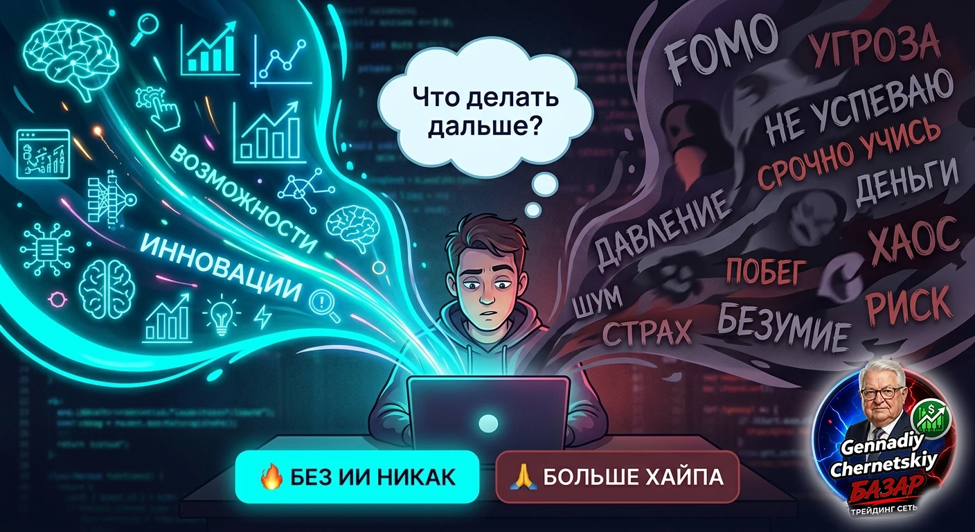 Признаюсь, я тоже когда-то жил с чувством FOMO: казалось, что если прямо сейчас не освоить ИИ, то останешься за - изображение