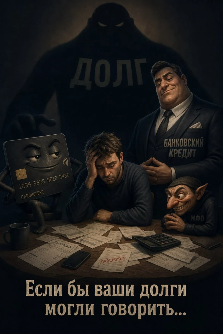 🎭 Если бы ваши долги могли с вами разговаривать… Представьте на минуту, что у каждого вашего долга есть - изображение