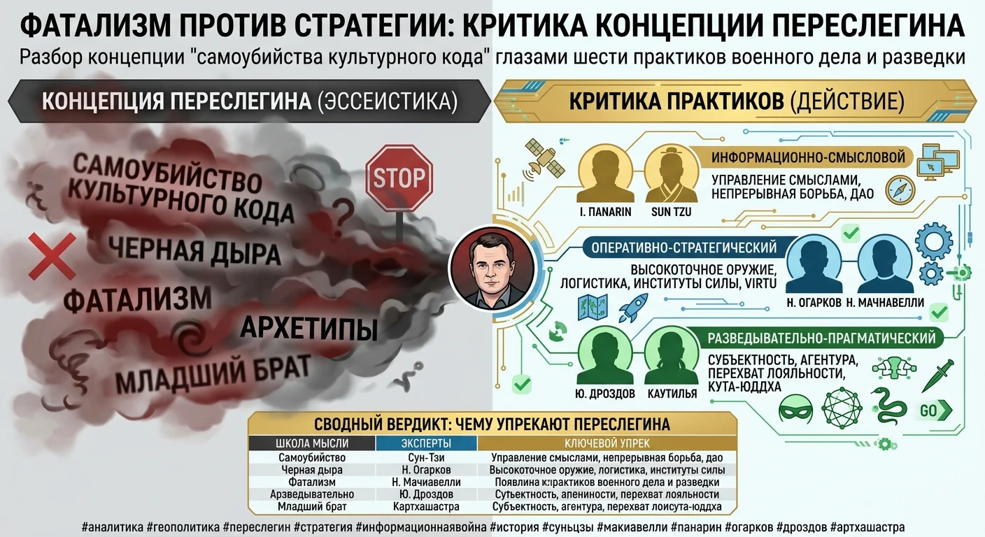 Недавнее выступление известного публициста и военного историка Сергея Переслегина под громким названием - изображение
