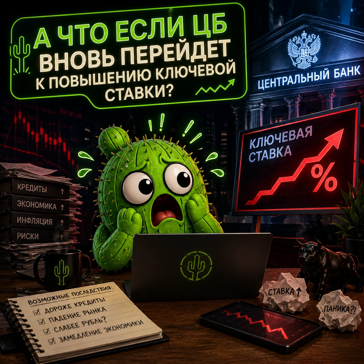 ‎Всем привет! 👋 ‎ ‎Уже в эту пятницу нас ждет заседание ЦБ по ключевой ставке. Из того, что я читал и видел на - изображение