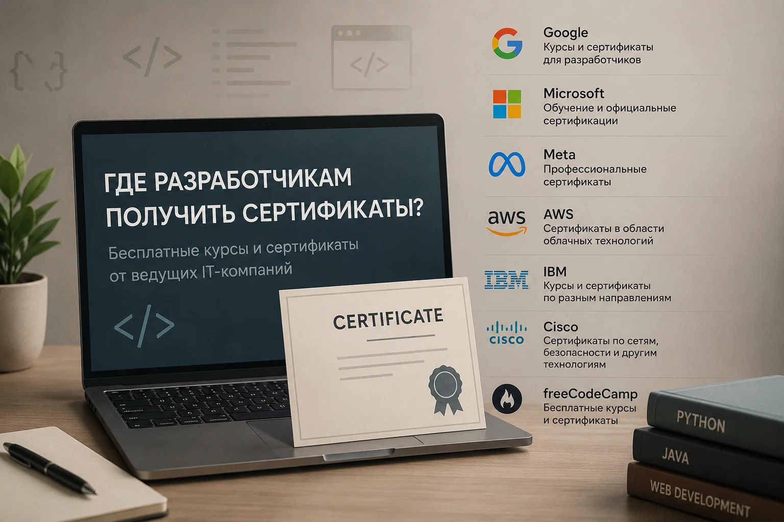 Да да:) А ещё классно, что это бесплатно! Сегодня крупные IT-компании сами создают бесплатные обучающие - изображение