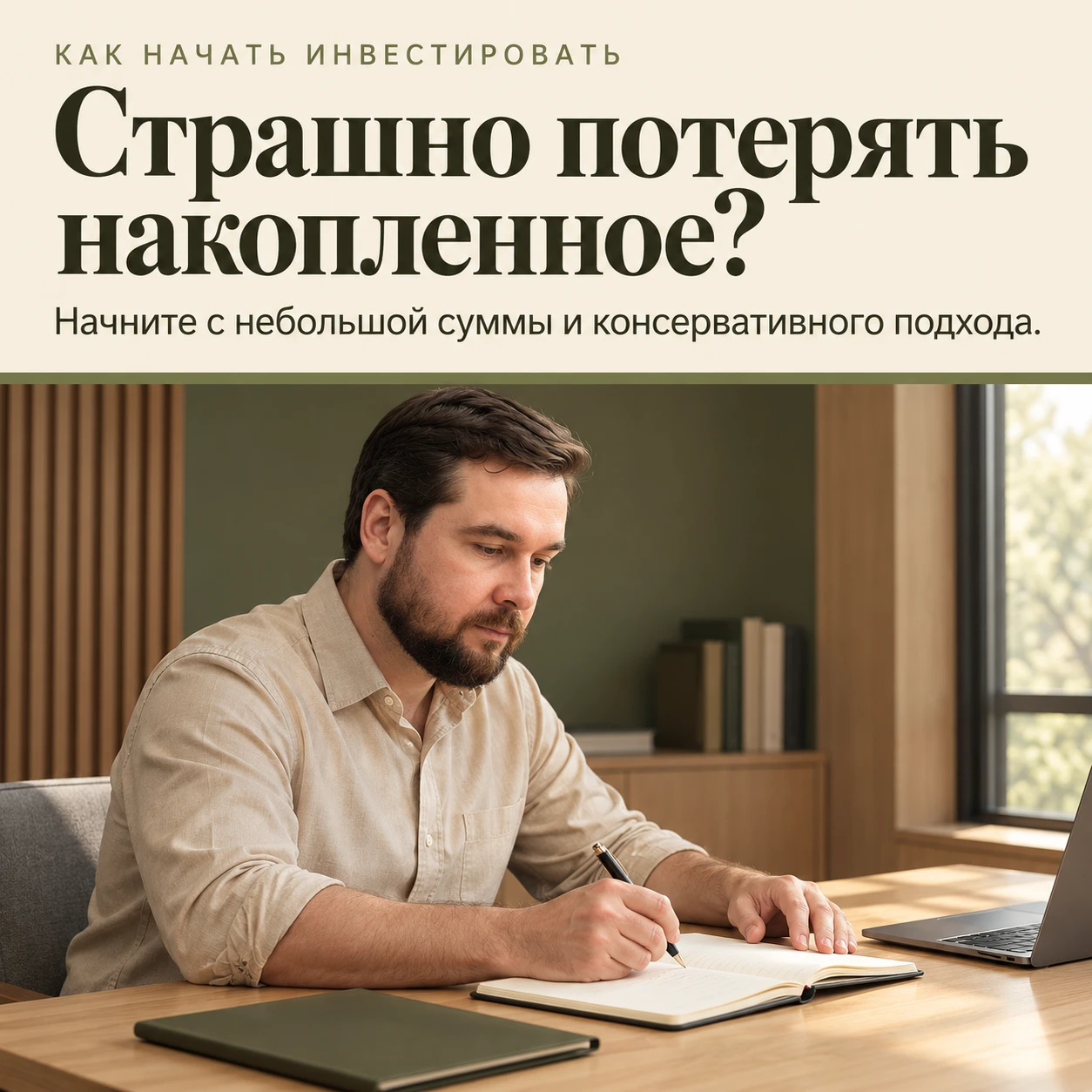 Деньги есть, попробовать хочется. Но мысль «я несколько лет копил, а вдруг потеряю?» останавливает. А вокруг - изображение