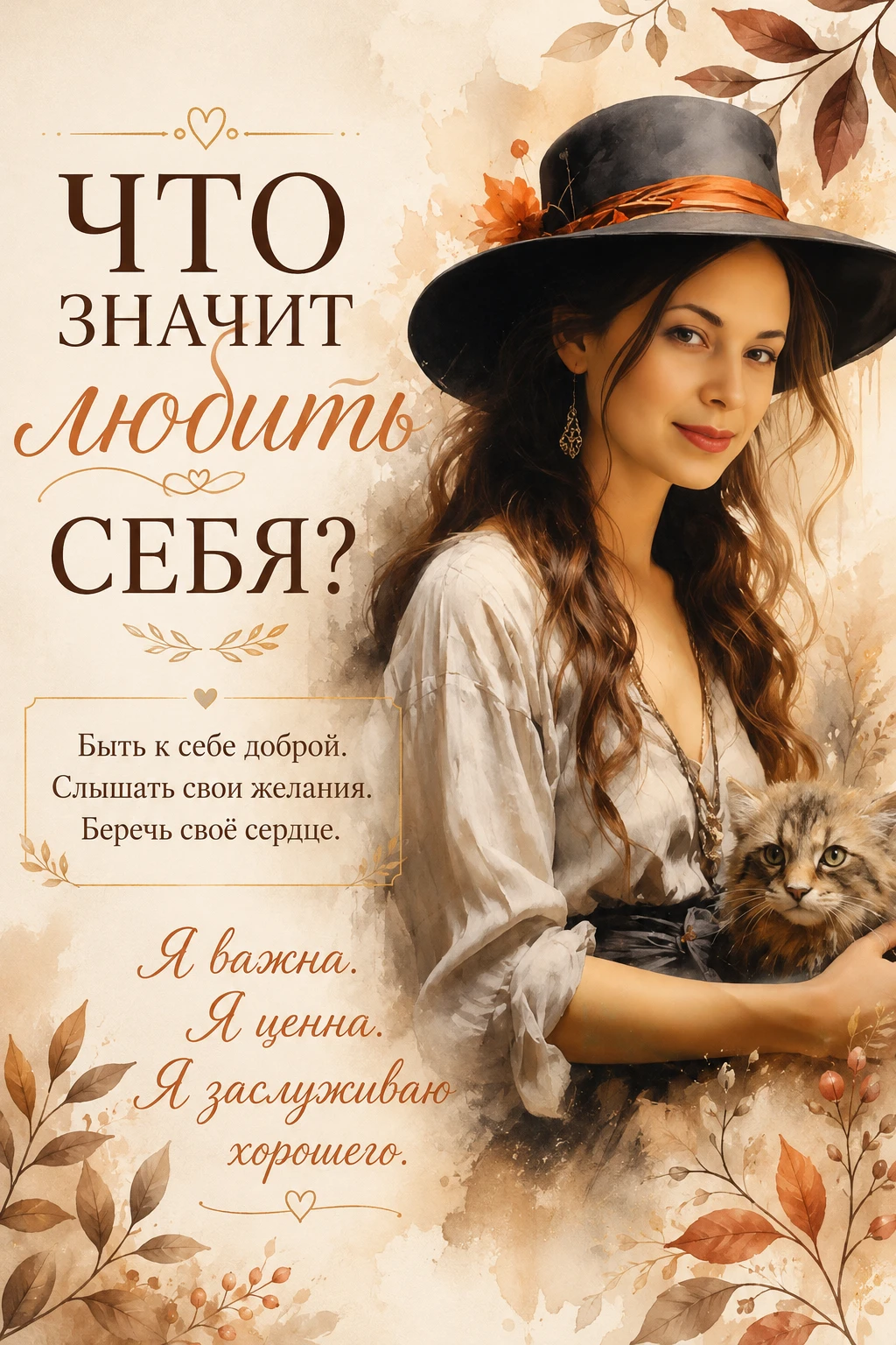 Мы часто говорим о любви к себе, но задумывались ли вы, что на самом деле за этими словами? Любить себя — это не - изображение