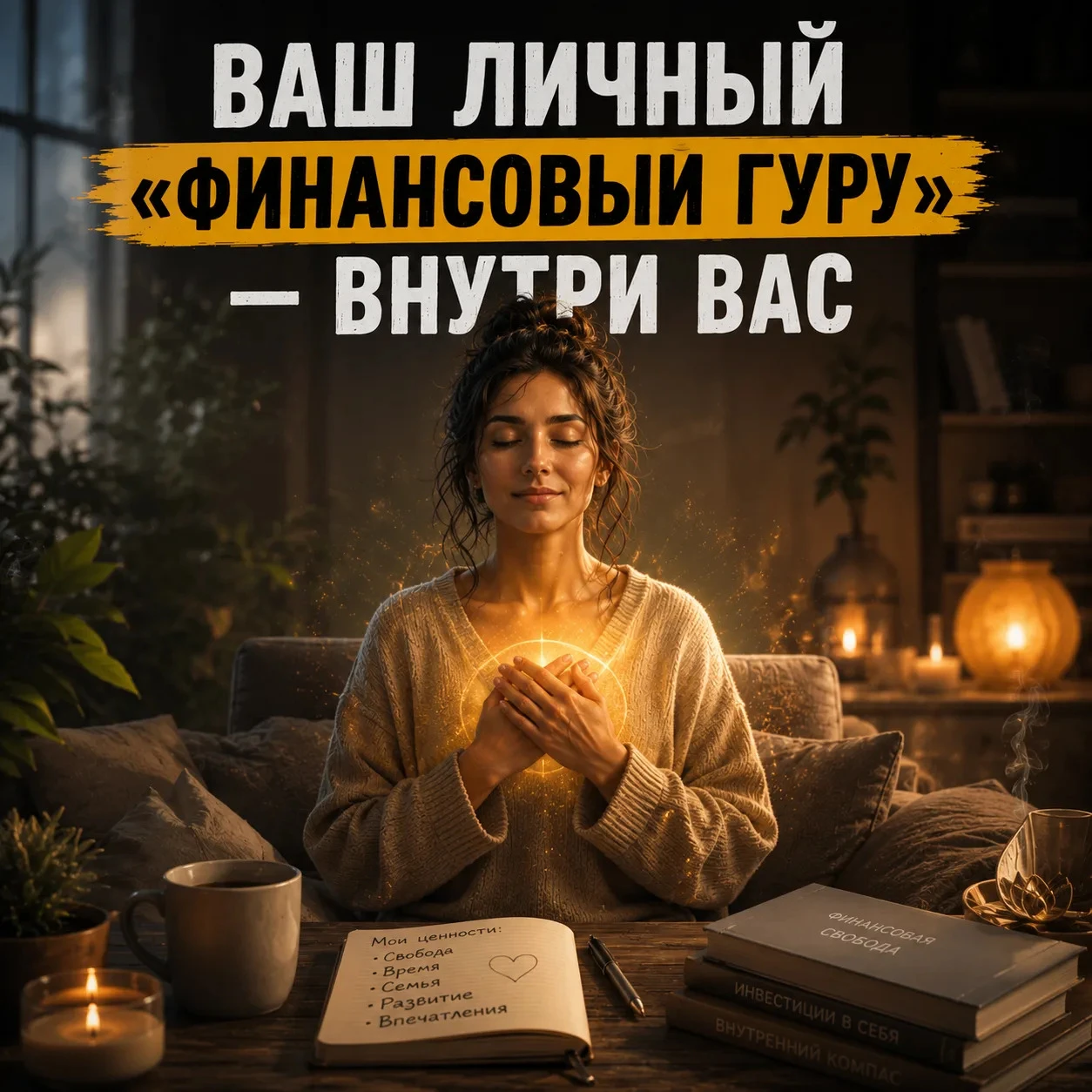 Деньги любят не только счет, но и спокойствие. Оно рождается из понимания себя и своих ценностей. Когда вы - изображение