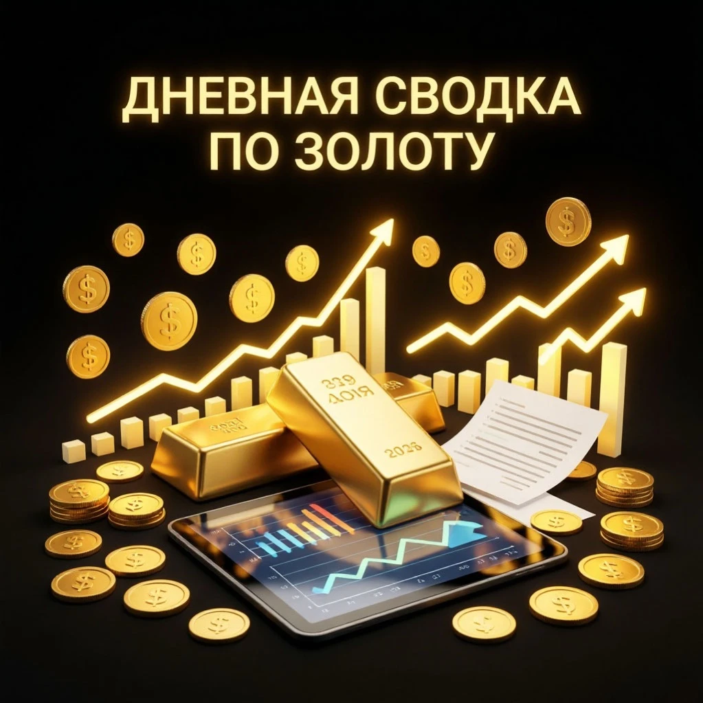 ПРО ЗОЛОТО ДНЁМ ✨ Дневная сводка по золоту | 15 октября 2026 --- 📊 Итоги дня Золото отскакивает после трёх дней - изображение