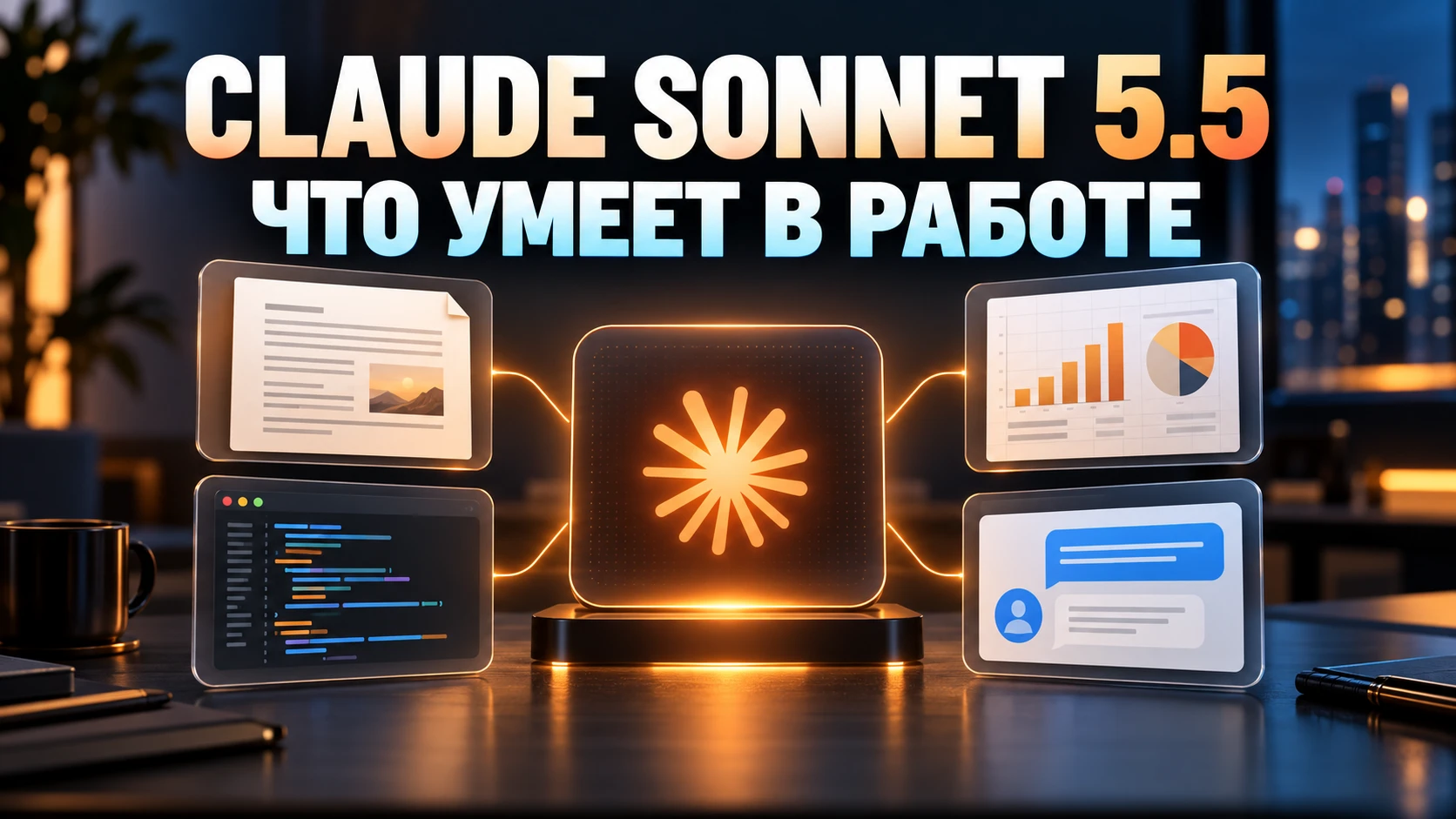 Попробовать Claude Sonnet 5.5 для текстов, анализа и других рабочих задач бесплатно Claude Sonnet 5.5 подходит - изображение