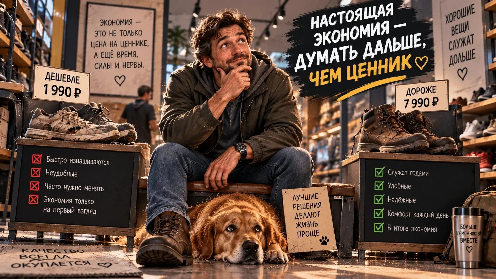 Перестань автоматически выбирать самый дешёвый вариант Иногда экономия действительно разумна. А иногда мы - изображение