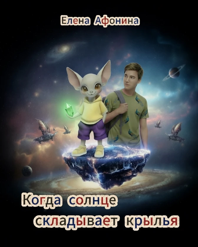 🚀 Сегодня вышла моя новая электронная книга! ☀️ 😊 Моя книга: Когда солнце складывает крылья Читаем: - изображение