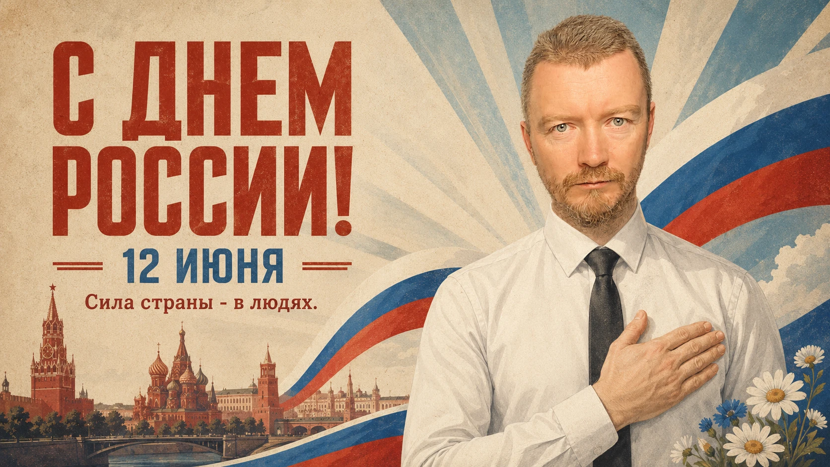 12 июня - хороший повод остановиться на минуту и вспомнить простую вещь: страна это не только карта, границы, - изображение