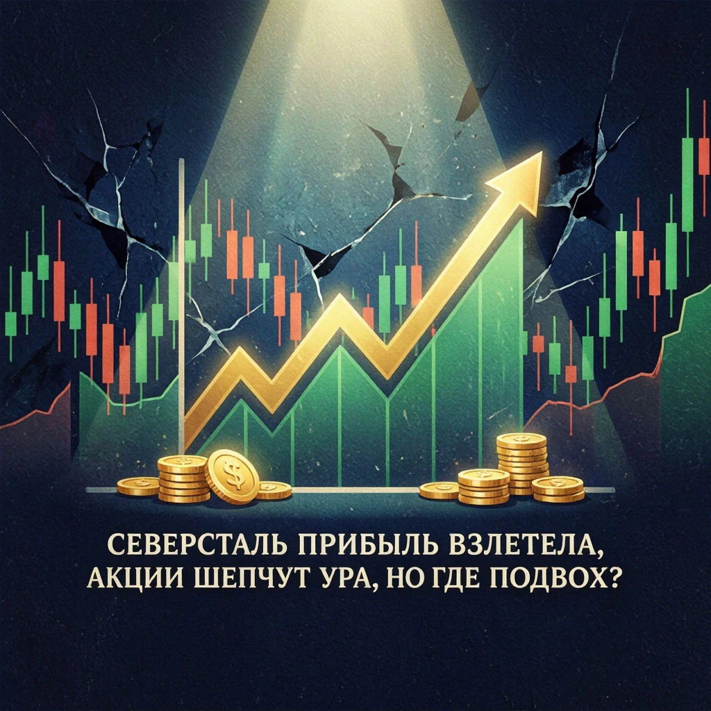 #базарразбор Представьте картину: кабинет топ‑менеджера «Северстали». На столе — отчёт за 3 квартал и 9 месяцев - изображение