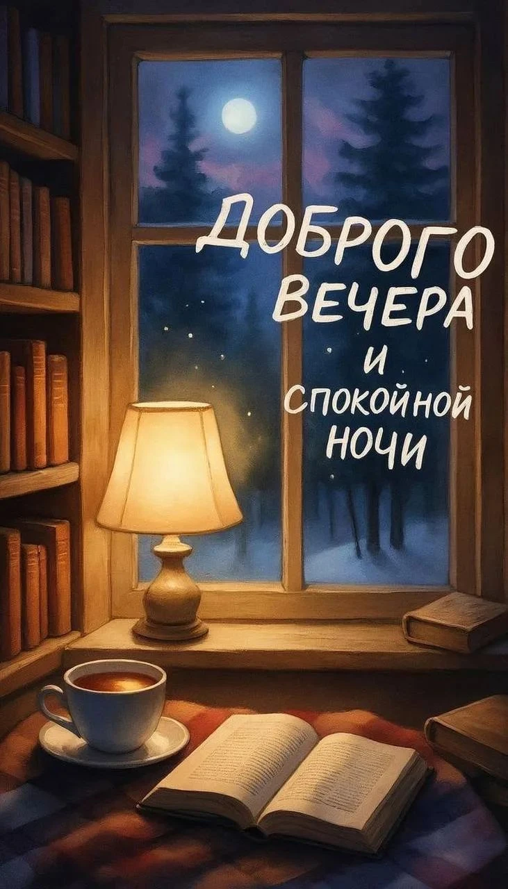 Пусть вечер будет добрым, сны исцеляющими - изображение