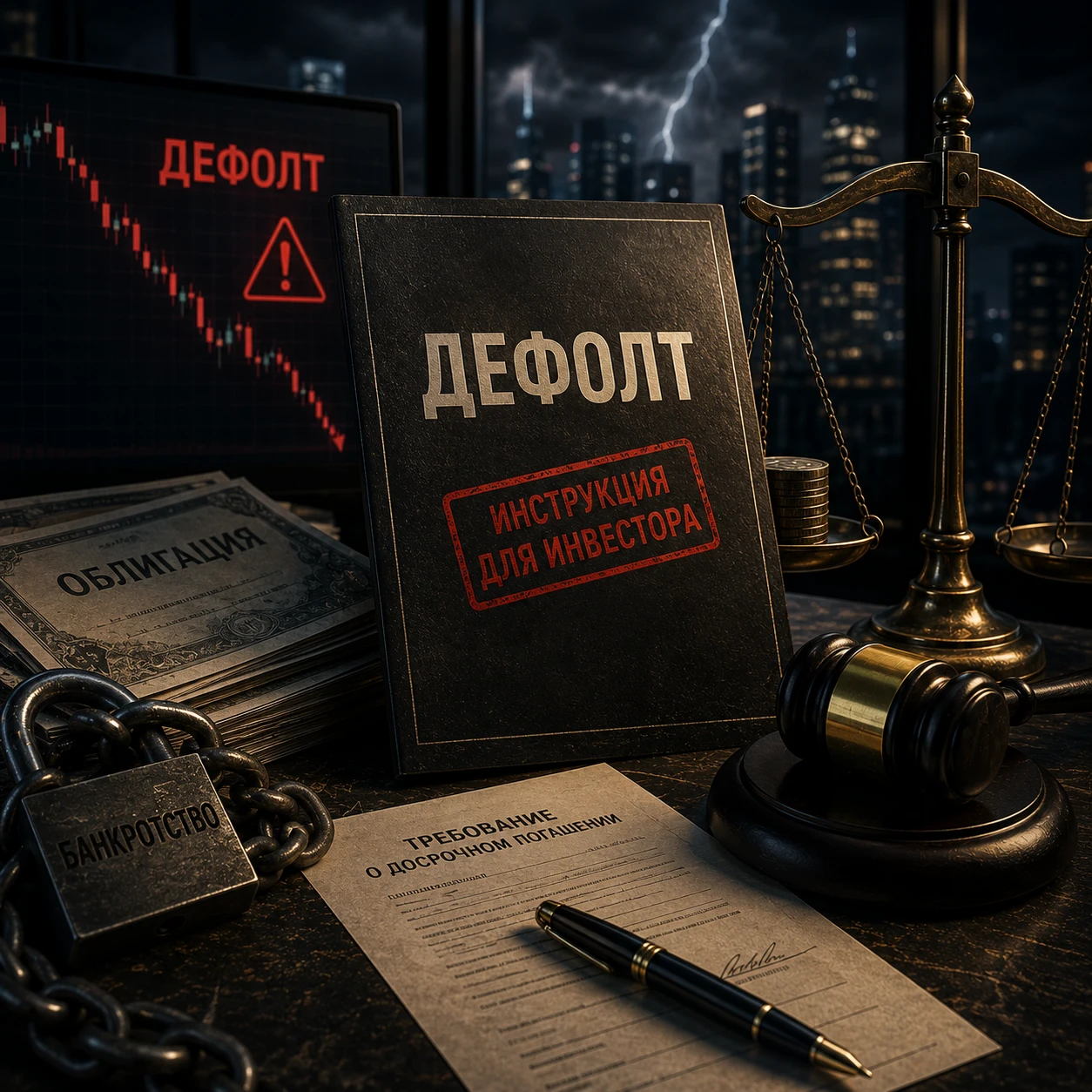 Дефолт - это ситуация, когда эмитент не может выполнить обязательства перед держателями бумаг. Разберём, как - изображение