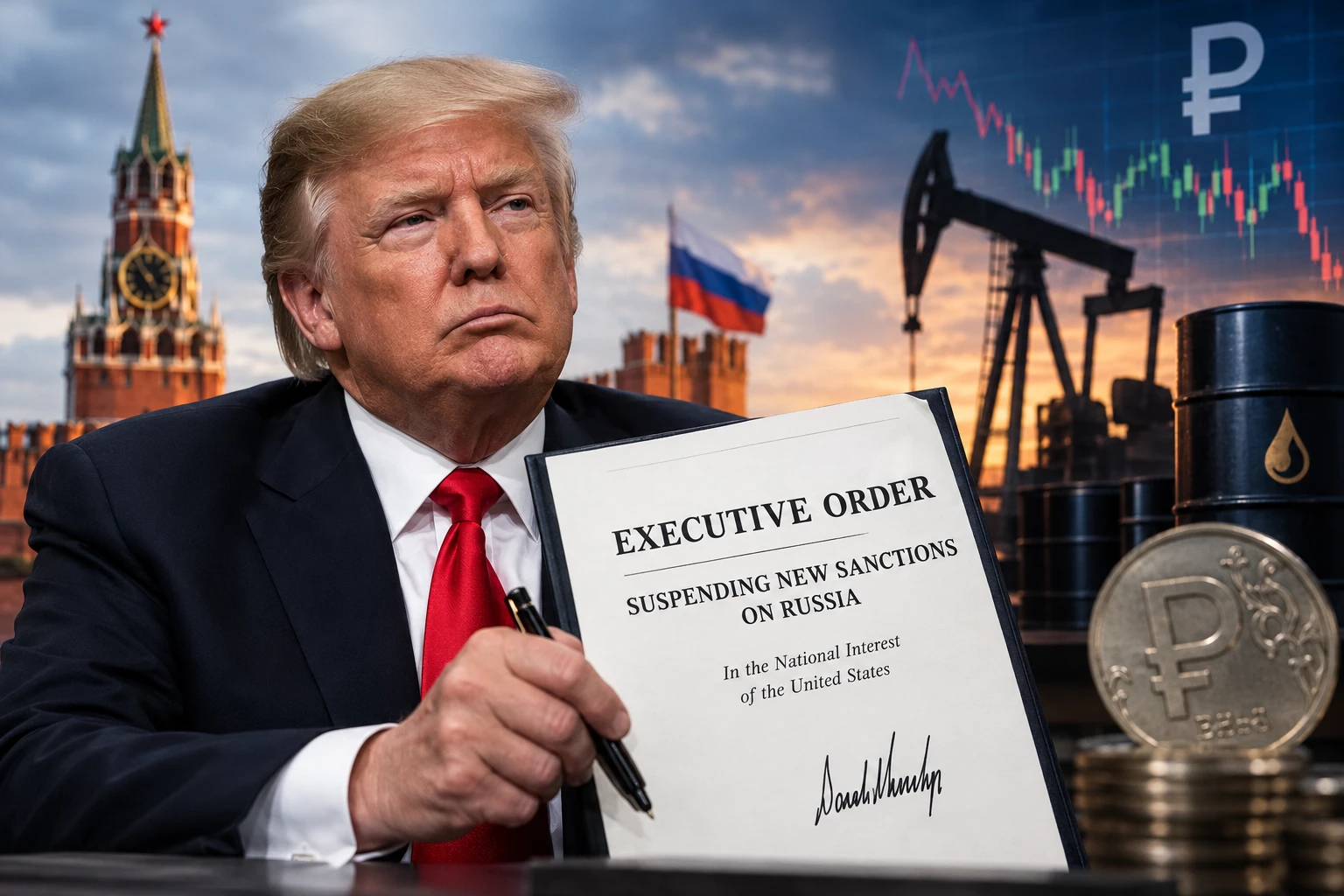 16–17 октября 2026 года Дональд Трамп подписал исполнительный указ, которым приостановил введение нового пакета - изображение