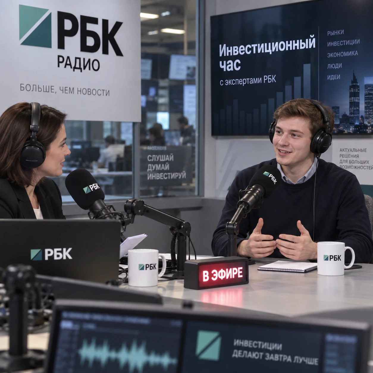 В продолжение поста о радио РБК, решил рассказать про свою любимую передачу. Для начинающего инвестора главная - изображение