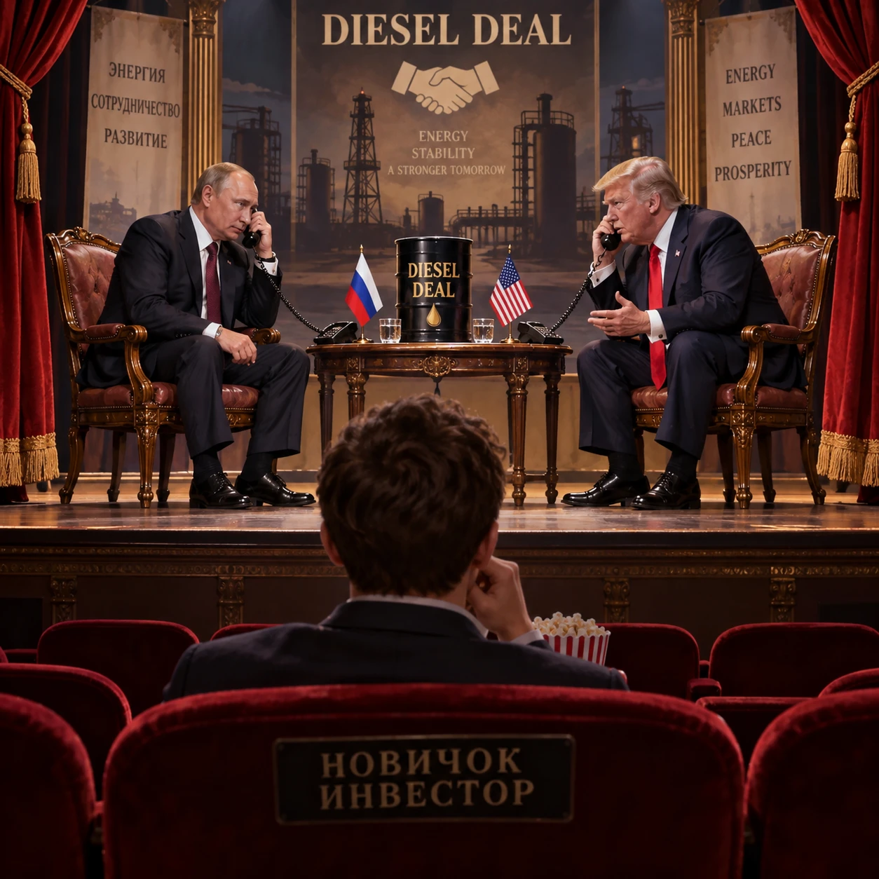 Недавно Путин и Трамп провели 90-минутный телефонный разговор, итогом стало неожиданное соглашение. США временно - изображение