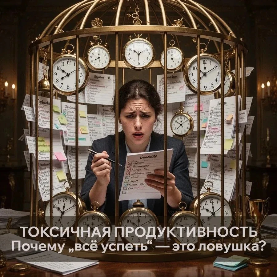 Знакомо? Ставите 10 задач на день, выполняете 8, но всё равно чувствуете себя неудачником из‑за двух оставшихся… - изображение
