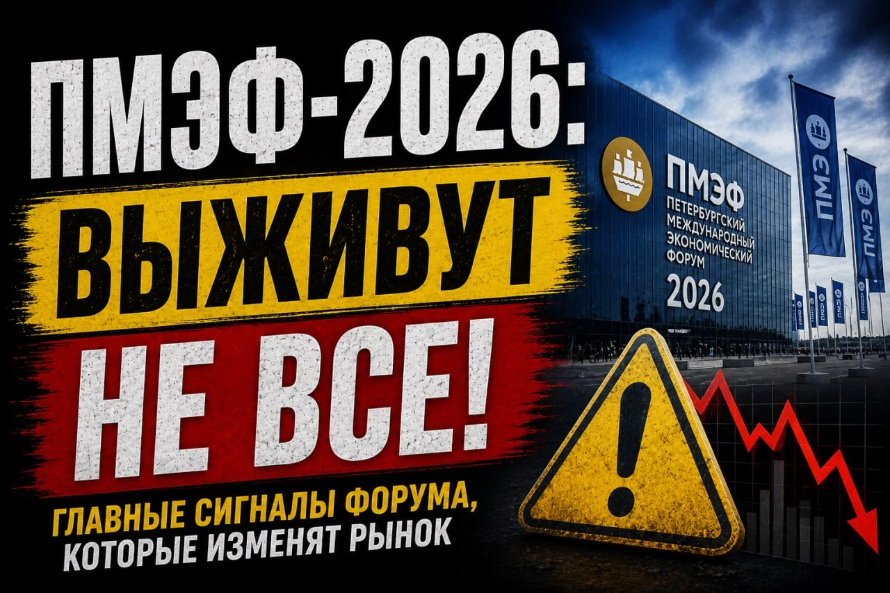 Давайте обсудим новости с полей ПМЭФ-2026. Форум традиционно дает инвесторам пищу для размышлений. Главный - изображение