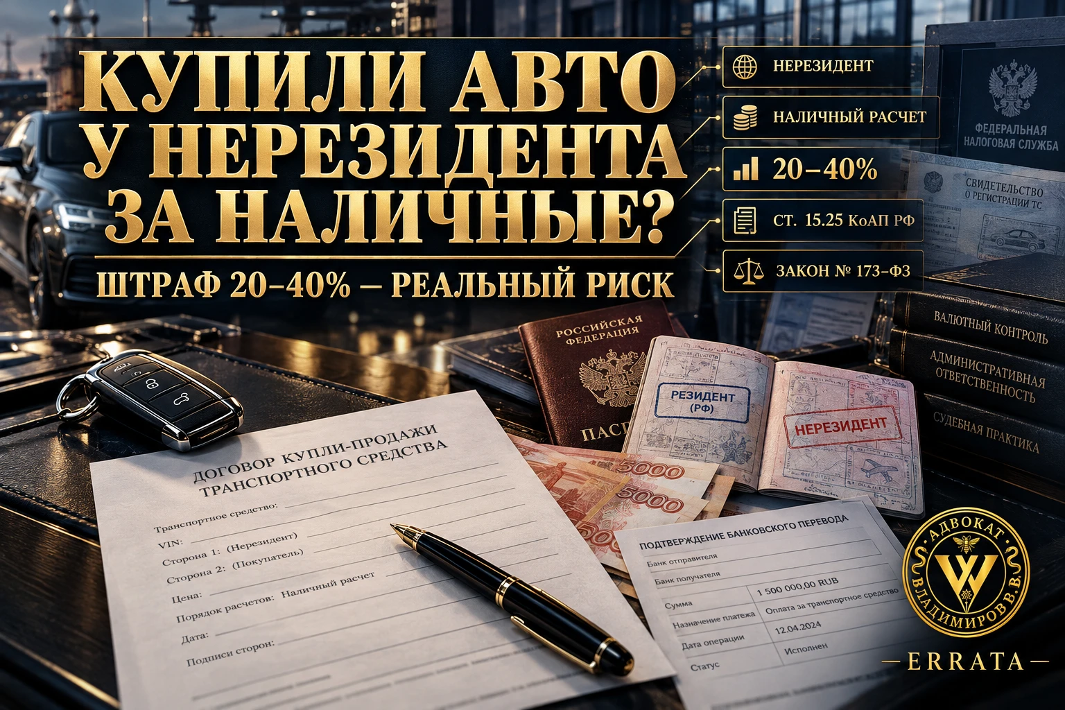 Покупатель автомобиля обычно проверяет VIN, документы, таможню и техническое состояние. Но у сделки с - изображение
