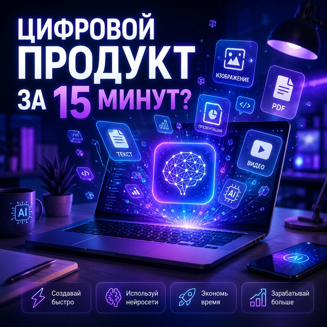 Кажется, чтобы продавать гайды, чек-листы или инструкции в интернете, нужно учиться годами или нанимать - изображение