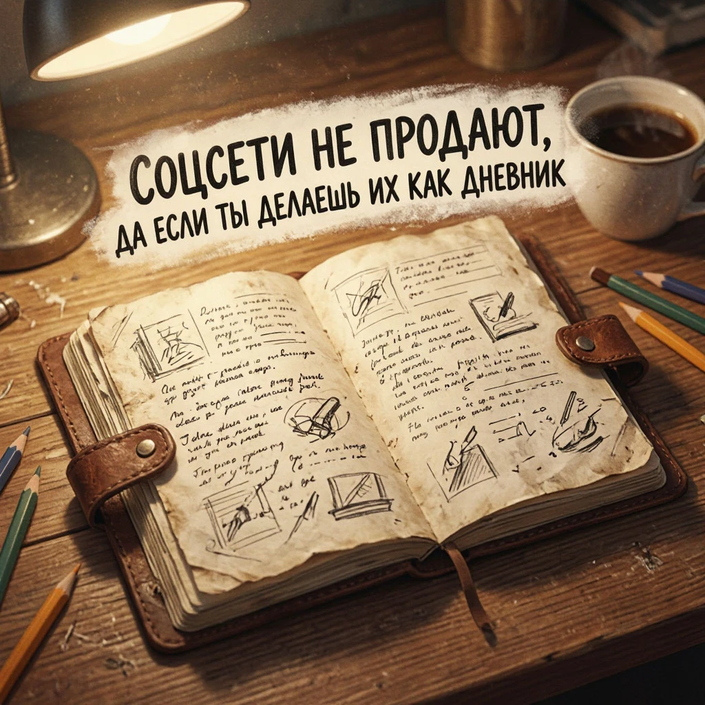 Соцсети не продают? Да, если ты делаешь их как дневник. Как превратить контент в заявки, не сходя с ума Диагноз - изображение