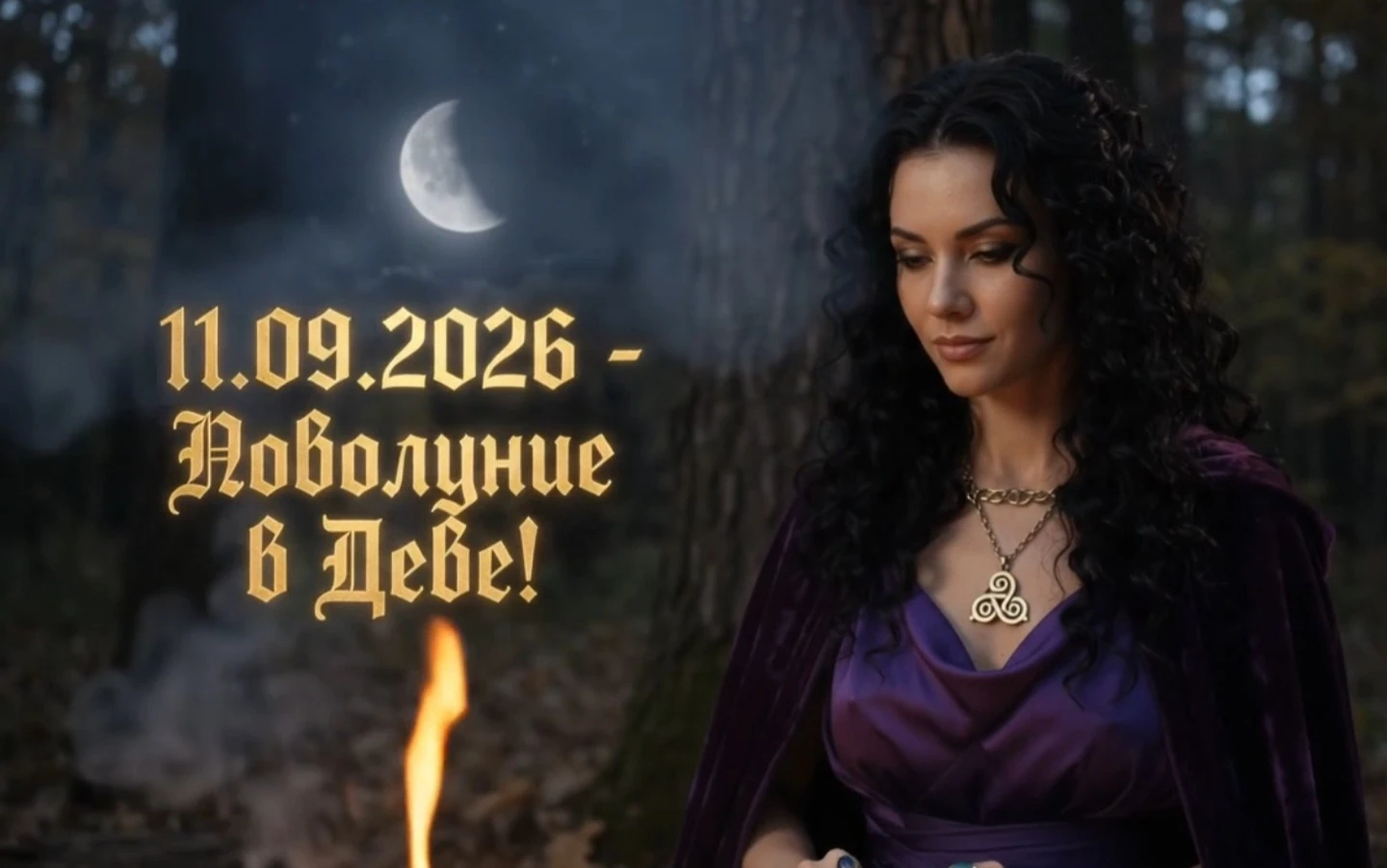 11 сентября 2026 года - Новолуние в Деве. Новолуние в Деве - это всегда точка абсолютного нуля. Дева не терпит - изображение
