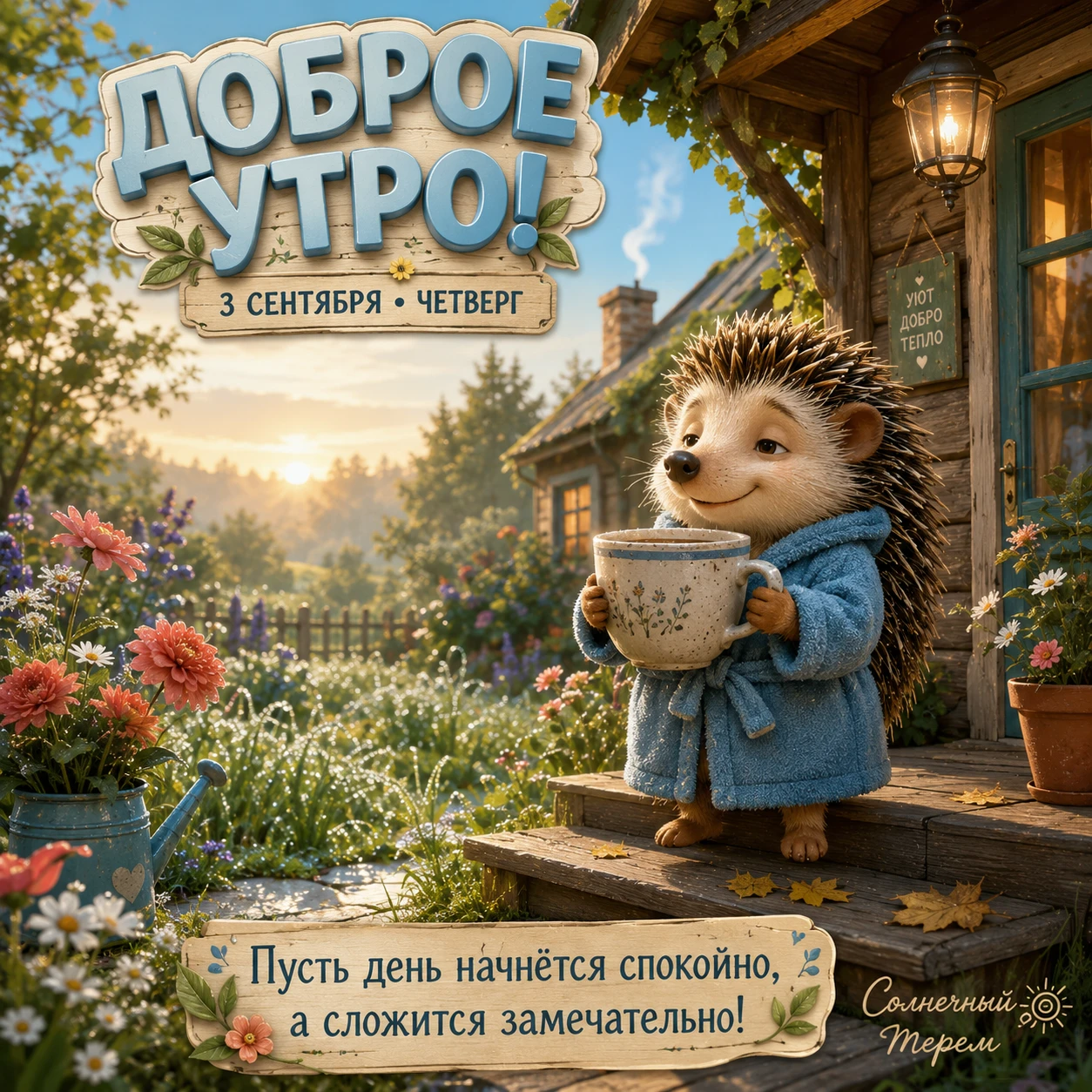 Иногда хороший день начинается совсем не с великих планов. А с тёплой кружки в руках, пары спокойных минут и - изображение
