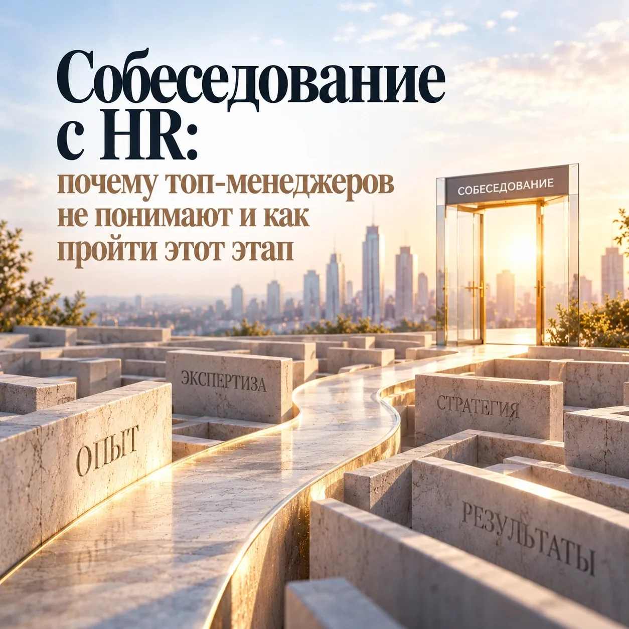 Он пришёл ко мне с болью. Топ-менеджер. 20 лет опыта. Сам проводил отборы. А теперь не может пройти - изображение