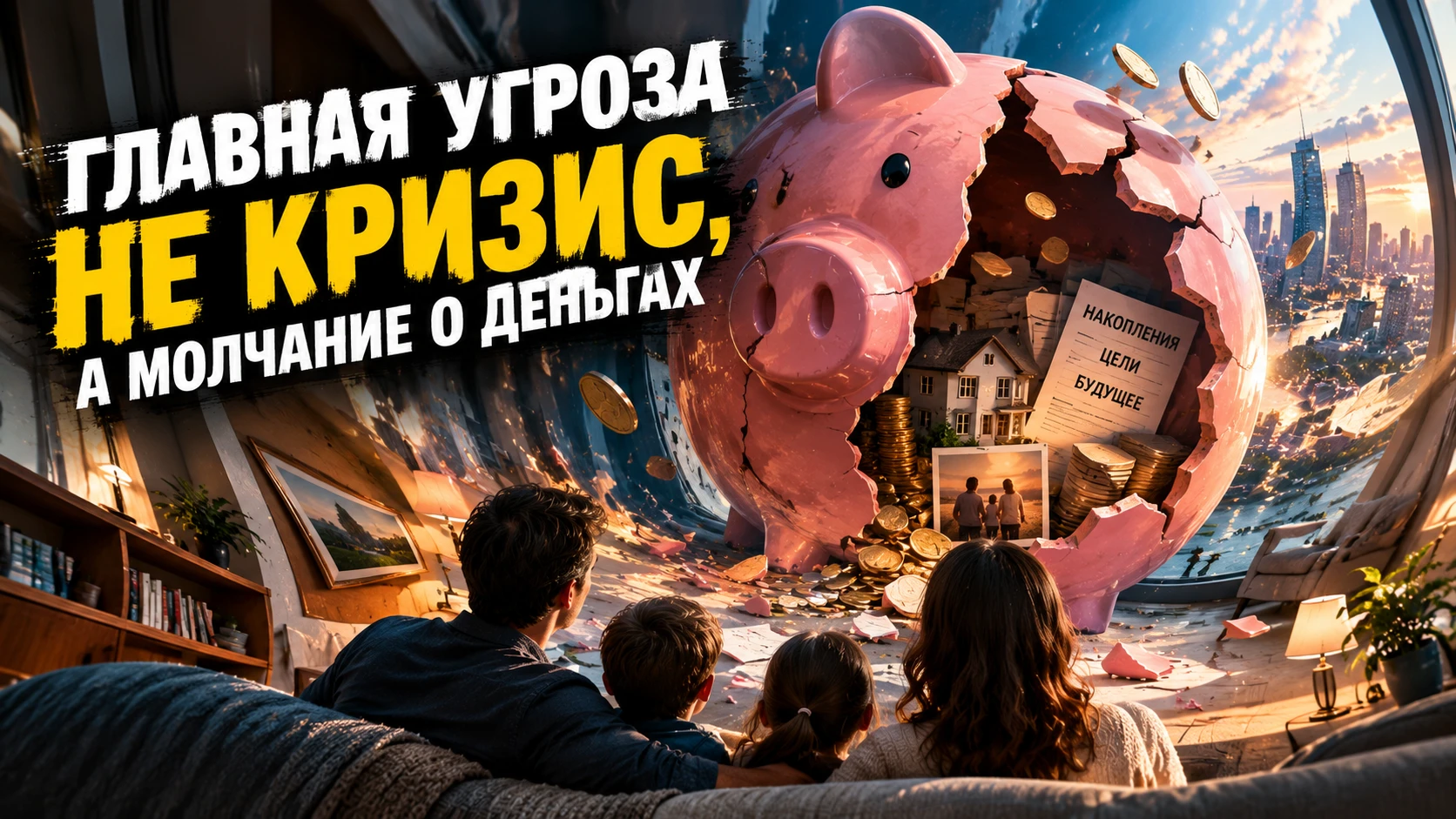 Семья может пережить падение рынка, рост цен и даже потерю работы — и не разрушить свои накопления. А может - изображение