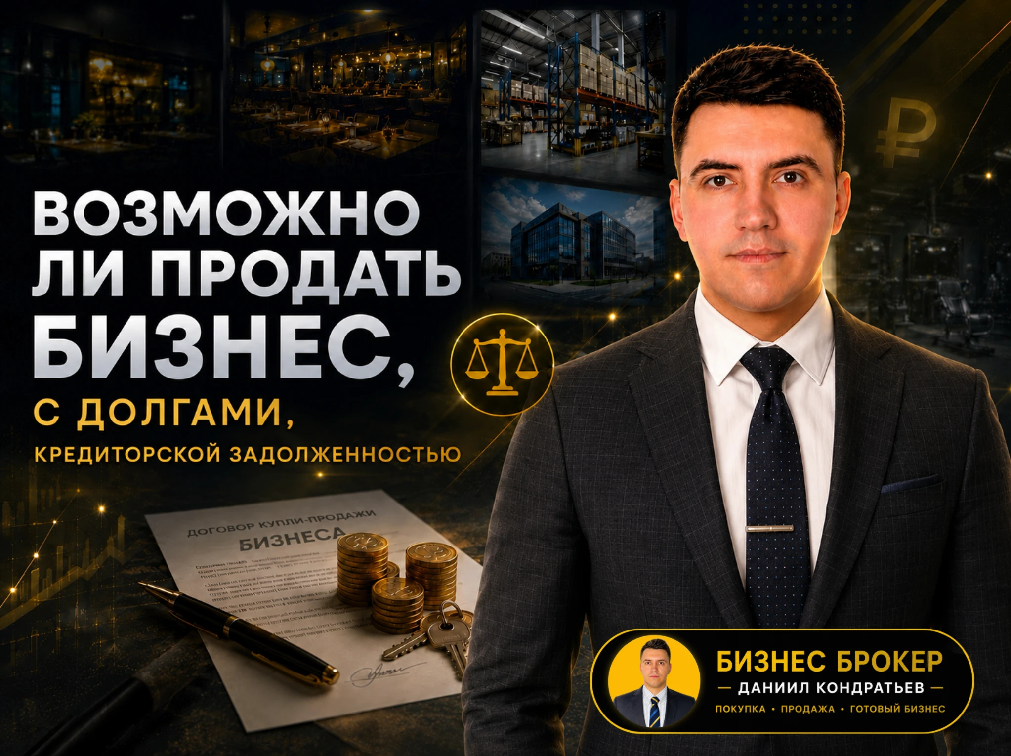 🤔Меня часто спрашивают: « можно ли продать долю в ООО, если у компании висит кредиторка?» ✅ Мой ответ - ДА, это - изображение