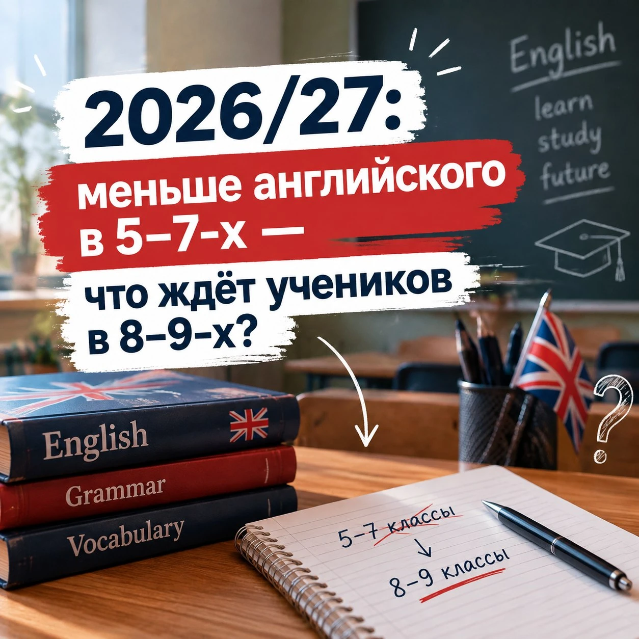 Это будет серия постов посвященная изменениям в системе школьного образования в России 2026-2027. Начнем с - изображение