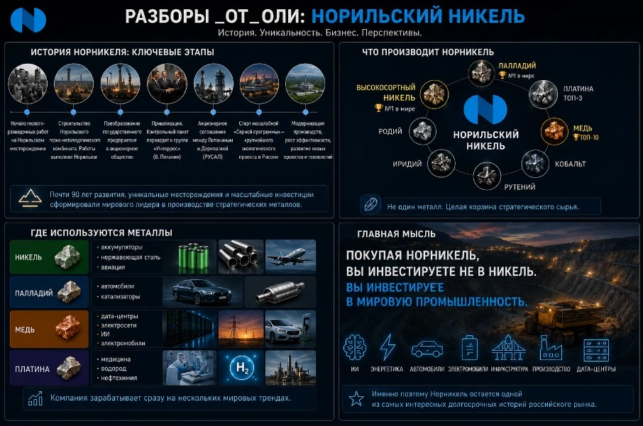 РАЗБОР КОМПАНИИ НОРИЛЬСКИЙ НИКЕЛЬ. Часть 1, лирическая. Несмотря на серьезные различия между компаниями, о - изображение