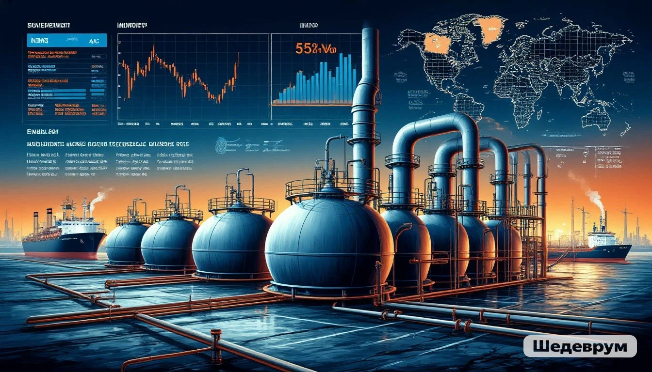Скорость заполнения подземных хранилищ газа в Европе продолжает снижаться. По данным Gas Infrastructure Europe, - изображение