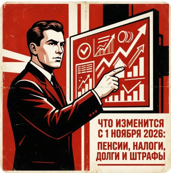 С 1 ноября 2026 года в России вступает в силу пакет изменений, затрагивающих пенсионную систему, - изображение